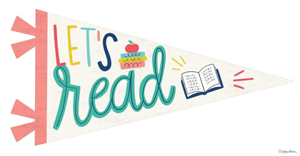 Picture of LETS READ PENNANT