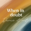 Picture of WHEN IN DOUBT-DANCE IT OUT