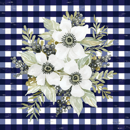 Picture of NAVY FLORAL I    