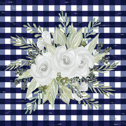 Picture of NAVY FLORAL II   