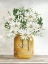Picture of GOLD JAR WITH WHITE FLOWERS
