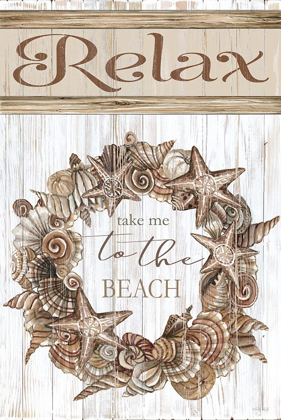 Picture of RELAX SHELL WREATH