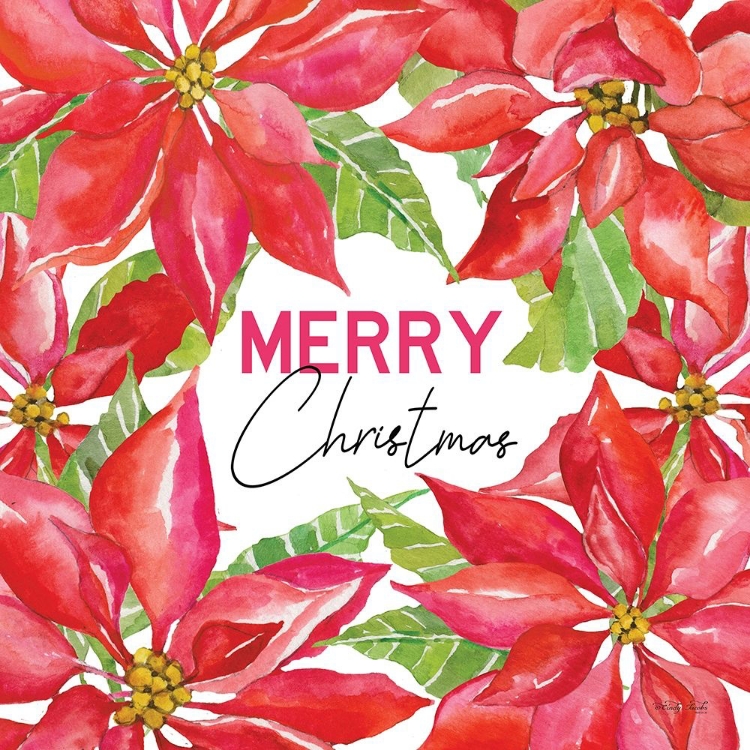 Picture of MERRY CHRISTMAS POINSETTIAS