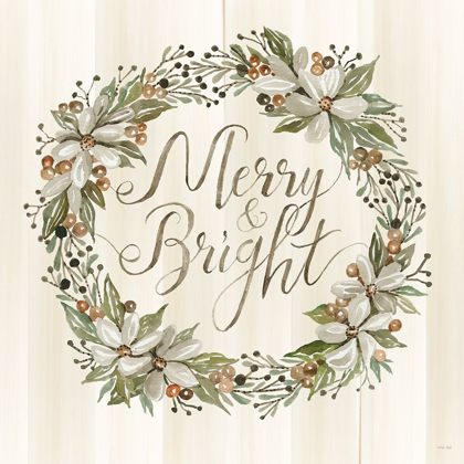Picture of SAGE MERRY AND BRIGHT WREATH