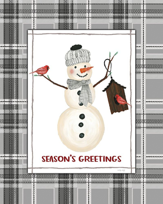 Picture of SEASONS GREETINGS SNOWMAN