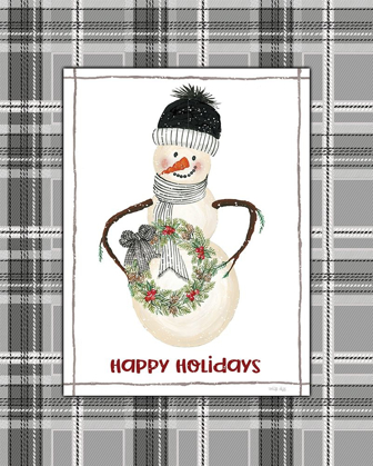 Picture of HAPPY HOLIDAYS SNOWMAN