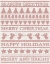 Picture of HOLIDAY SENTIMENTS STITCHERY I 