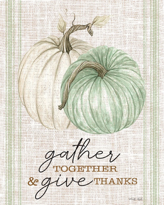Picture of GRAIN SACK GATHER AND GIVE THANKS