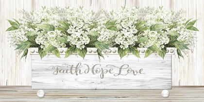 Picture of FAITH HOPE LOVE WOOD BOX