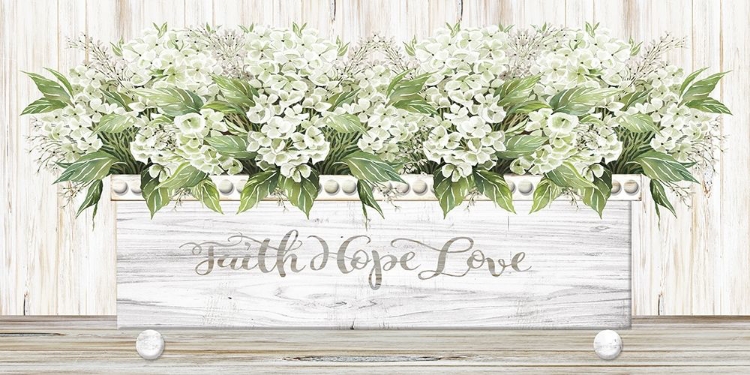 Picture of FAITH HOPE LOVE WOOD BOX