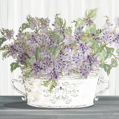 Picture of LILAC GALVANIZED POT
