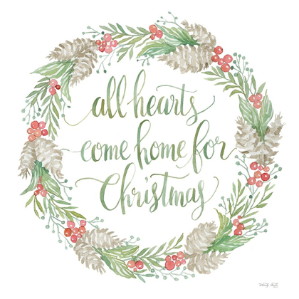 Picture of COME HOME FOR CHRISTMAS WREATH