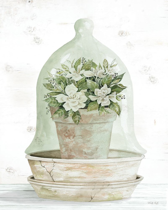 Picture of FLORAL CLOCHE I