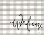 Picture of CHECKERED WELCOME