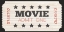 Picture of ADMIT ONE MOVIE TICKET