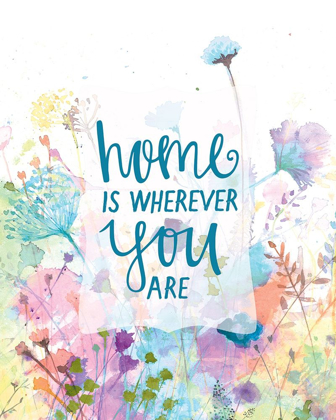 Picture of HOME IS WHEREVER YOU ARE