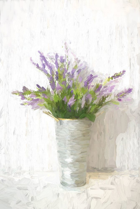 Picture of LAVENDER ON WHITE