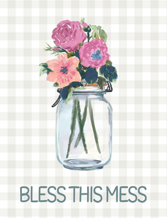Picture of BLESS THIS MESS FLOWERS