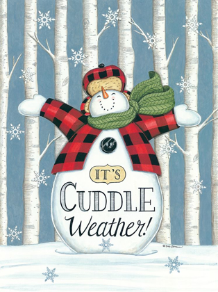 Picture of CUDDLE WEATHER SNOWMAN