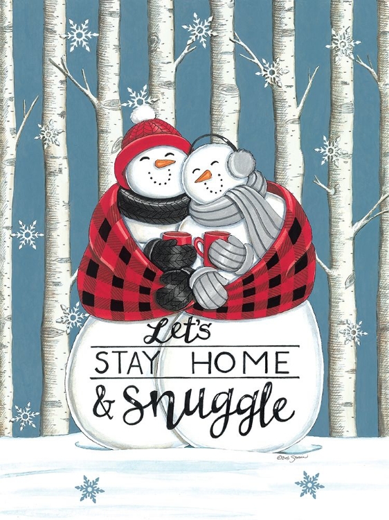 Picture of LETS STAY HOME AND SNUGGLE