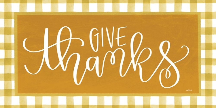 Picture of GIVE THANKS   