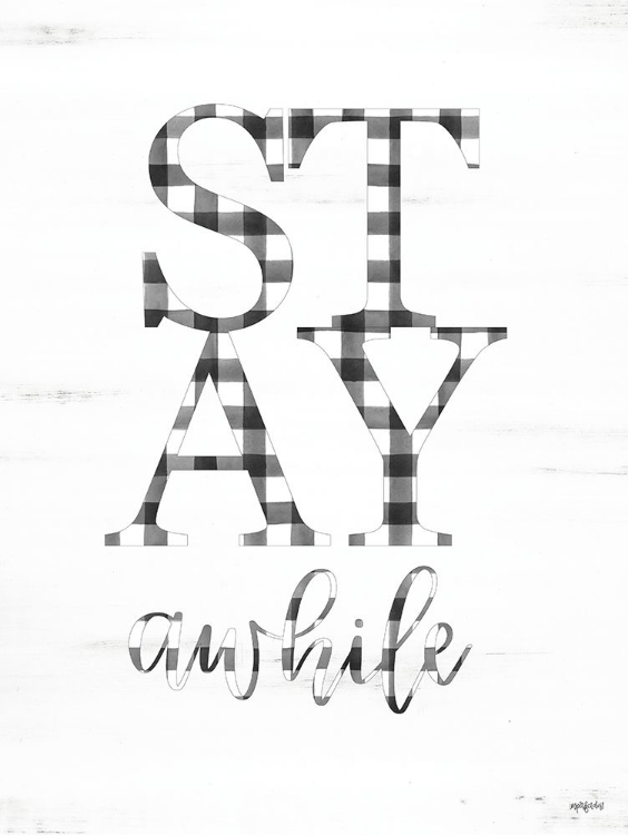 Picture of STAY AWHILE