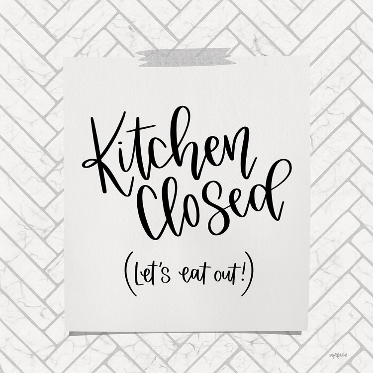 Picture of KITCHEN CLOSED