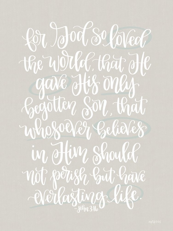 Picture of JOHN 3:16