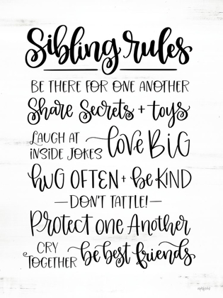 Picture of SIBLING RULES