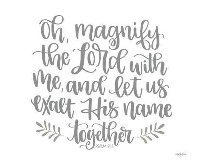 Picture of OH MAGNIFY THE LORD