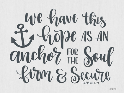Picture of ANCHOR FOR THE SOUL