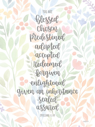 Picture of YOU ARE BLESSED