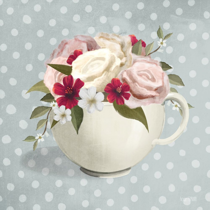 Picture of POLKA DOT COFFEE-TEA ROSE  