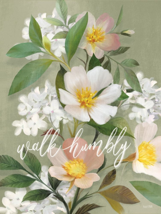 Picture of WALK HUMBLY FLORAL  