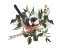 Picture of CHRISTMAS SONGBIRD I   