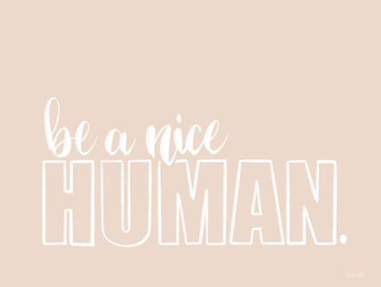 Picture of BE A NICE HUMAN