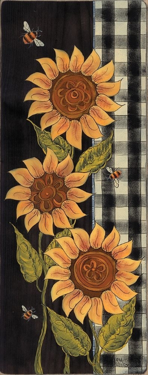 Picture of FARMHOUSE SUNFLOWERS I