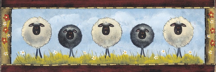 Picture of SHEEP IN THE MEADOW