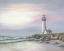 Picture of LIGHTHOUSE AT SUNSET