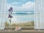 Picture of IRISES ON WINDOWSILL