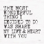 Picture of THE MOST WONDERFUL THING  