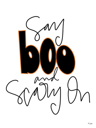 Picture of SAY BOO AND SCARY ON