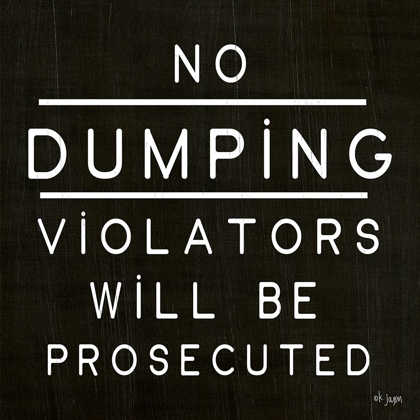 Picture of NO DUMPING