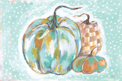 Picture of PUMPKINS IN BLUE