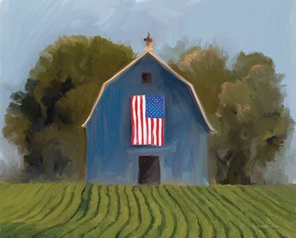 Picture of LAND OF THE FREE BARN   