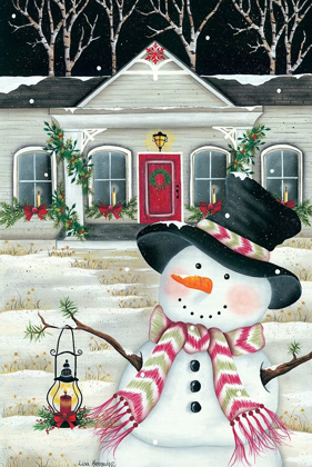Picture of FRONT PORCH AND SNOWMAN