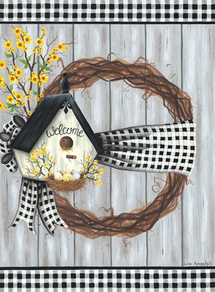 Picture of SPRING WELCOME WREATH