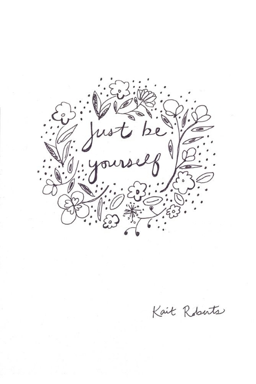 Picture of JUST BE YOURSELF 