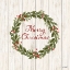 Picture of MERRY CHRISTMAS WREATH   