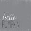 Picture of HELLO PUMPKIN I
